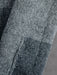 Close-up of a textured merino wool walking sock.
