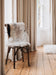 Icelandic Sheepskin Rug with Natural Dark Edges