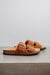 Side angle of the sandals, showing of their desirable side profile