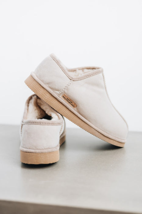 Soft warm Vanilla Merino Sheepskin Slippers for women