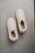 Bird's eye view of Grace - a light soft-soled sheepskin slipper, that is handcrafted in Europe from the highest grade of premium Spanish merino sheepskin.