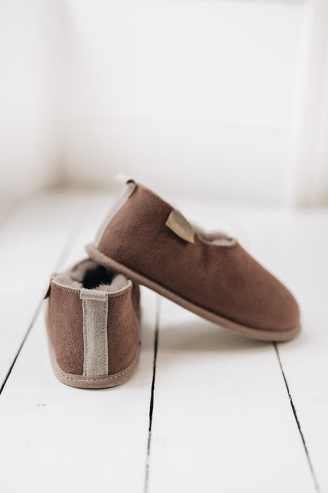 GRYFF Childrens Sheepskin Slippers (Soft Sole | British Sheepskin)