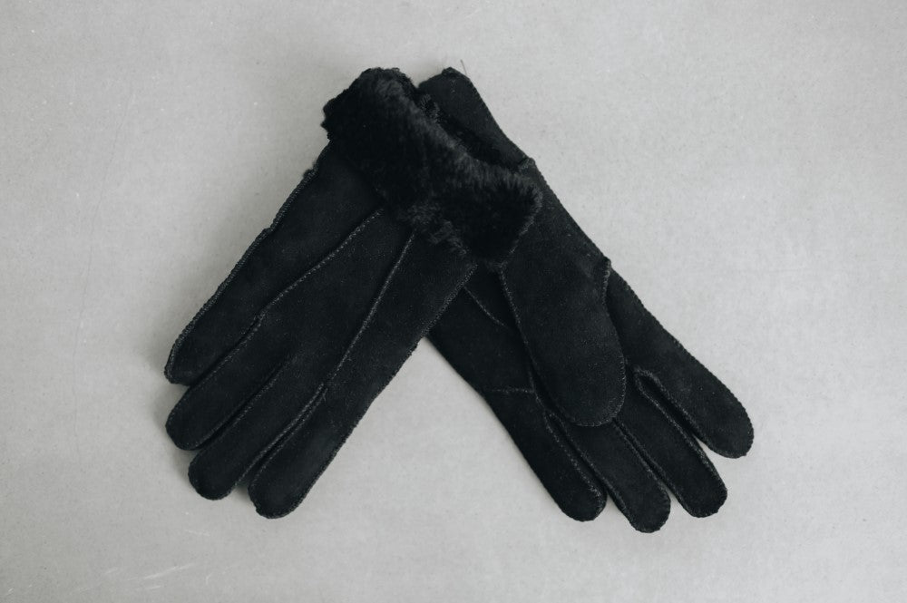 Women's Sheepskin Gloves With Cuff