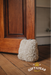 waste less door stop in oatmeal