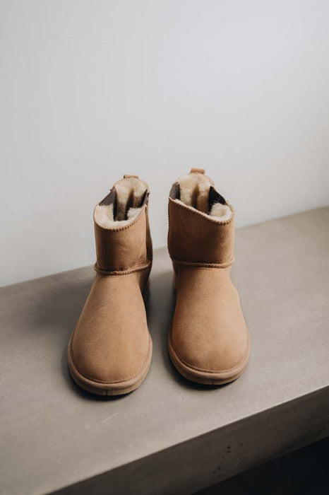 Women's Sheepskin Slipper Boot | WINNIE (Chelsea Boot)